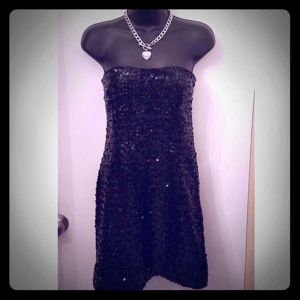 Sequins Mini Dress